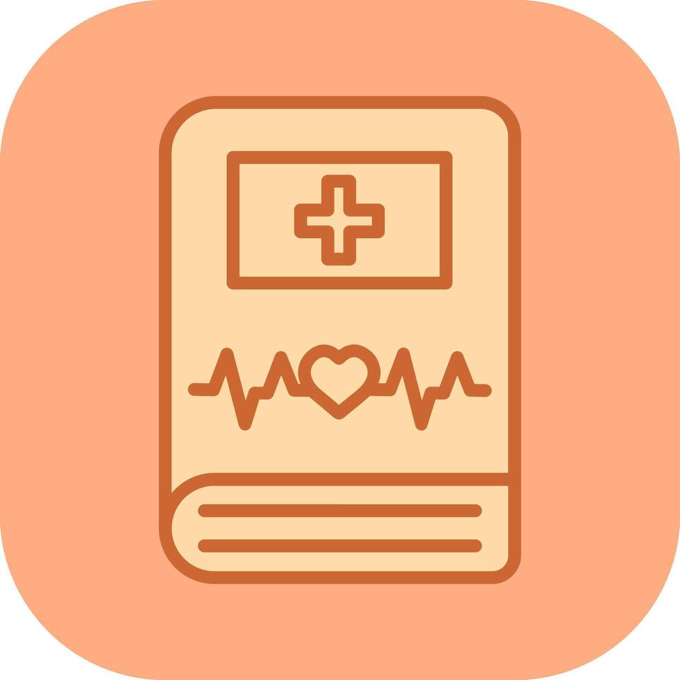 Medical Book Vector Icon