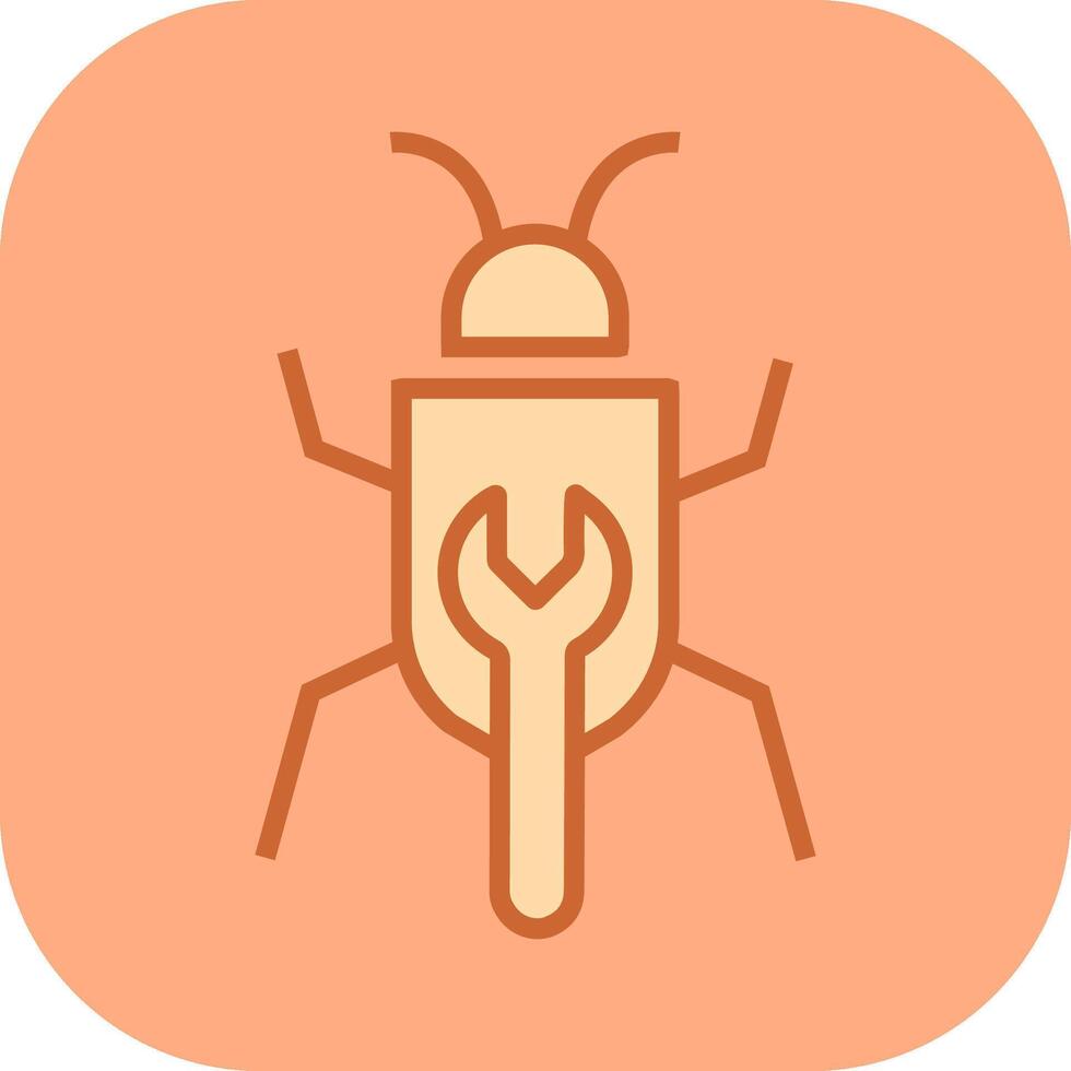 Bug Fixing Vector Icon