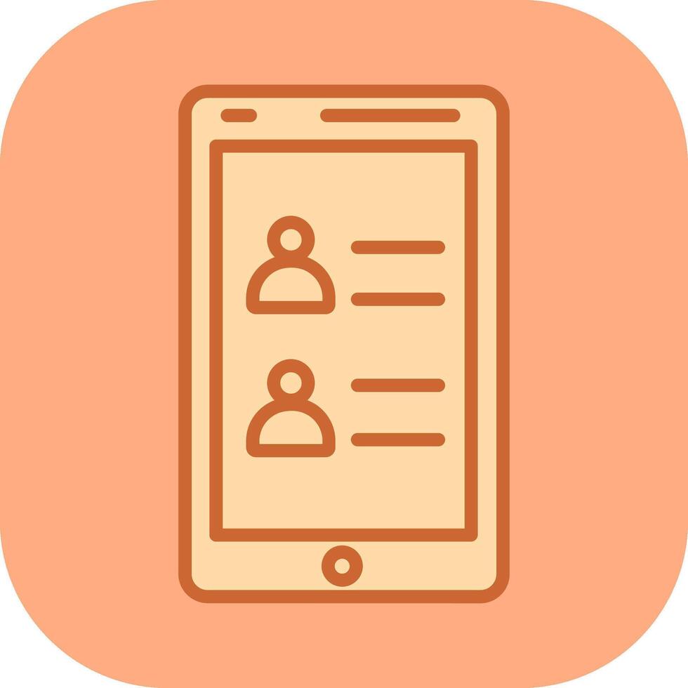 Contacts Vector Icon