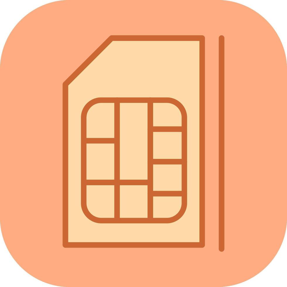 SIM Card Vector Icon