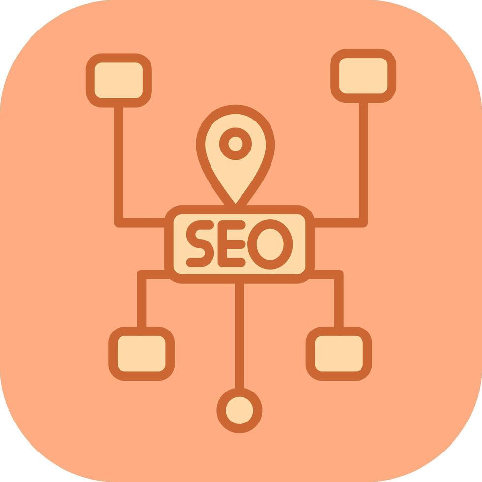SEO Structure Vector Icon