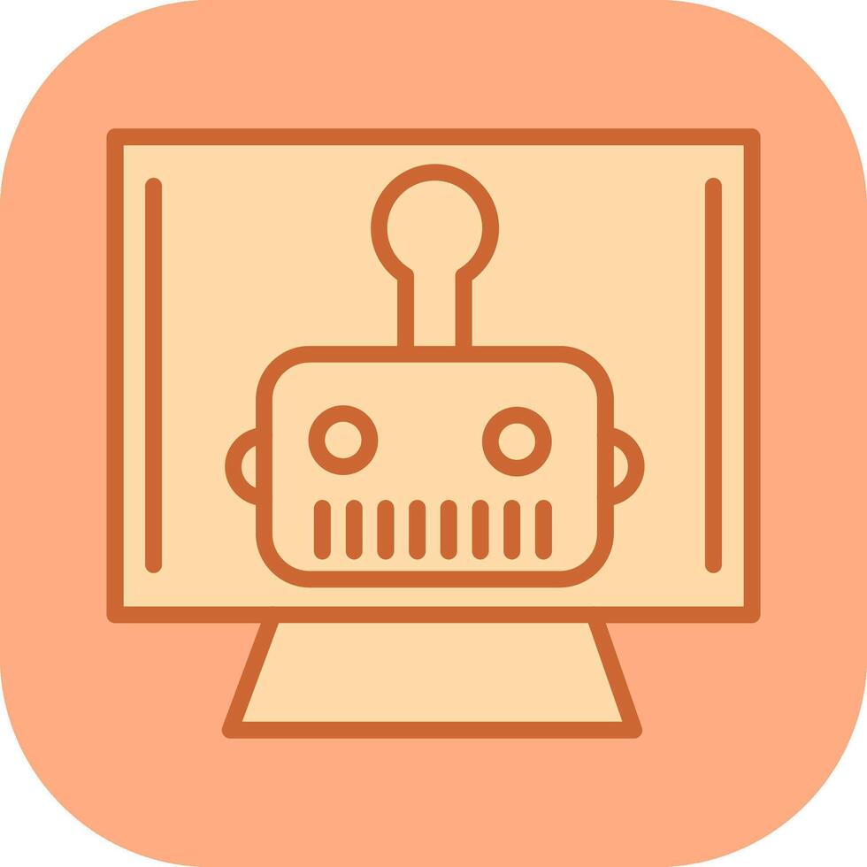 Artificial Bot Vector Icon