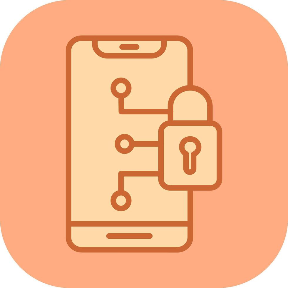 Secure Device Vector Icon