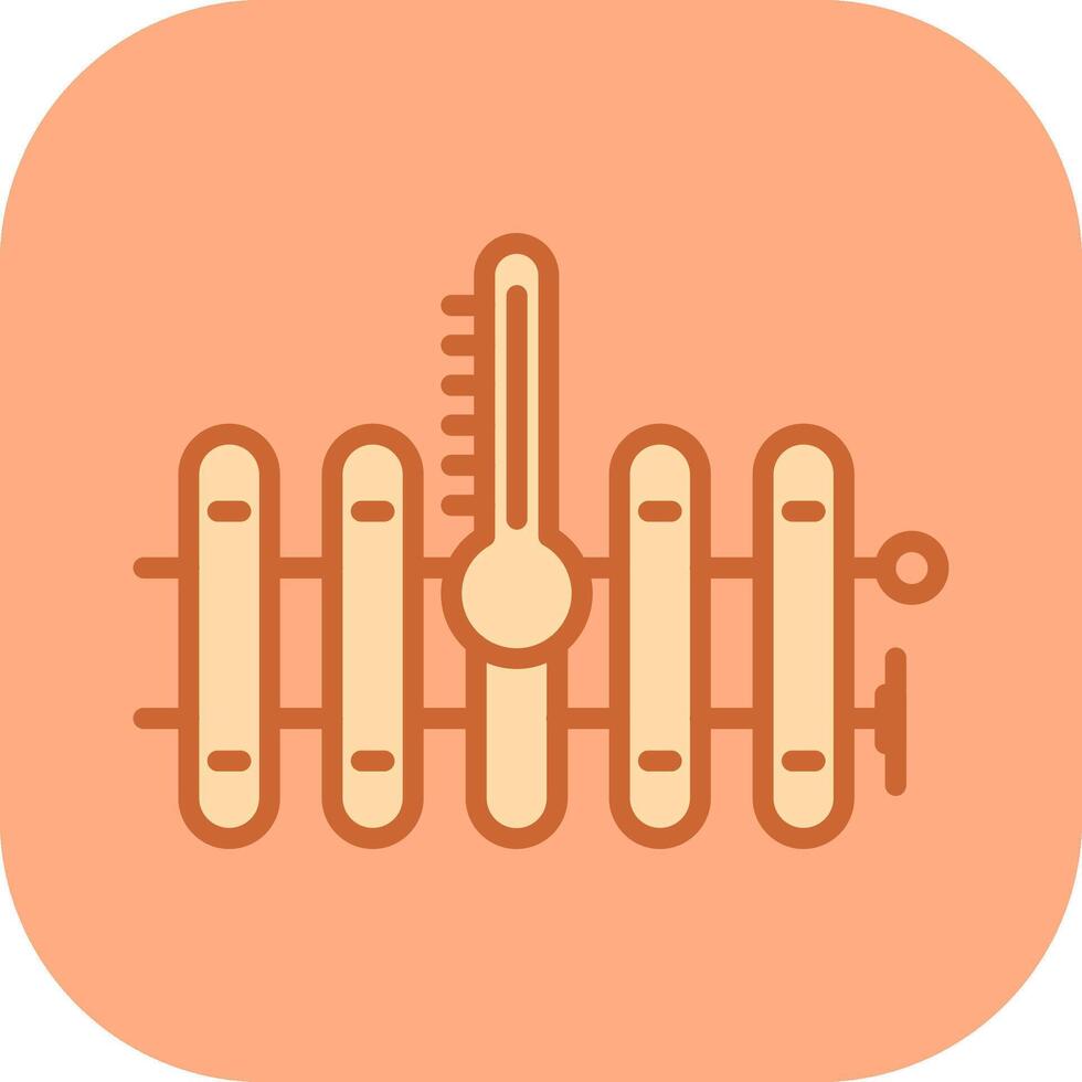 Radiator Vector Icon