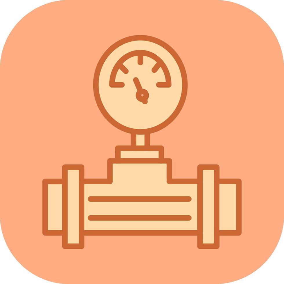 Pressure Gauge Vector Icon