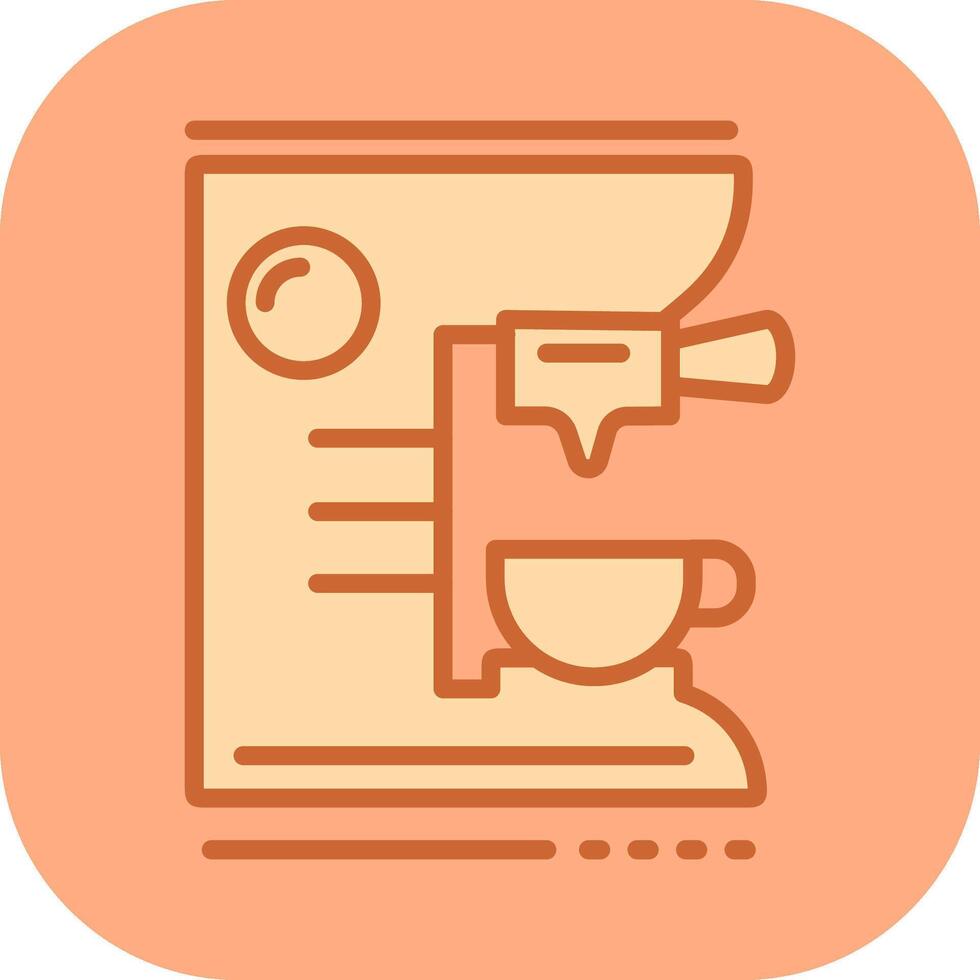 Coffee Machine Vector Icon