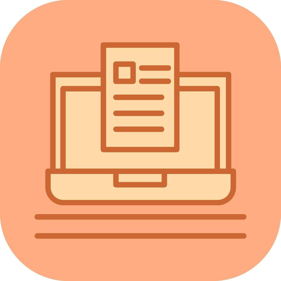 Blog Vector Icon