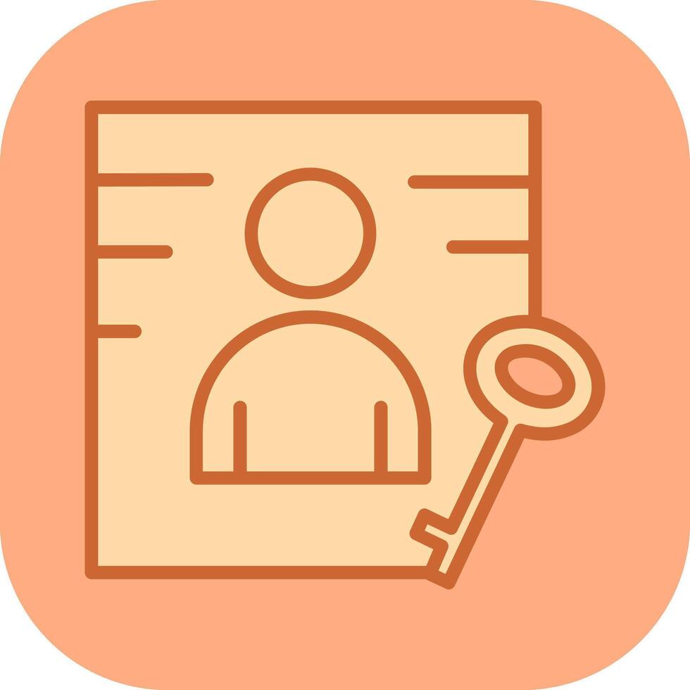 Business Key Vector Icon