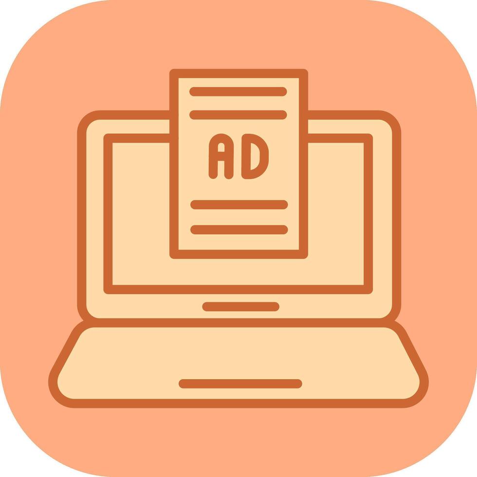 Internet Ads Vector Icon
