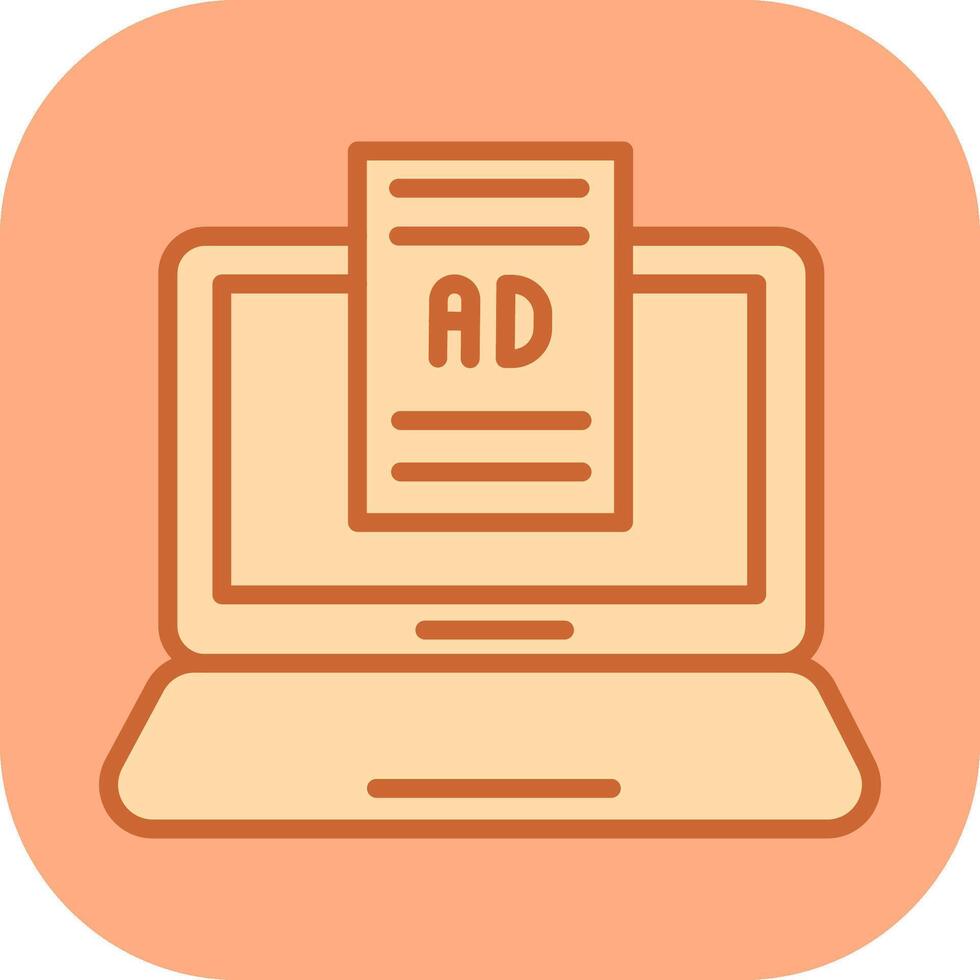 Internet Ads Vector Icon