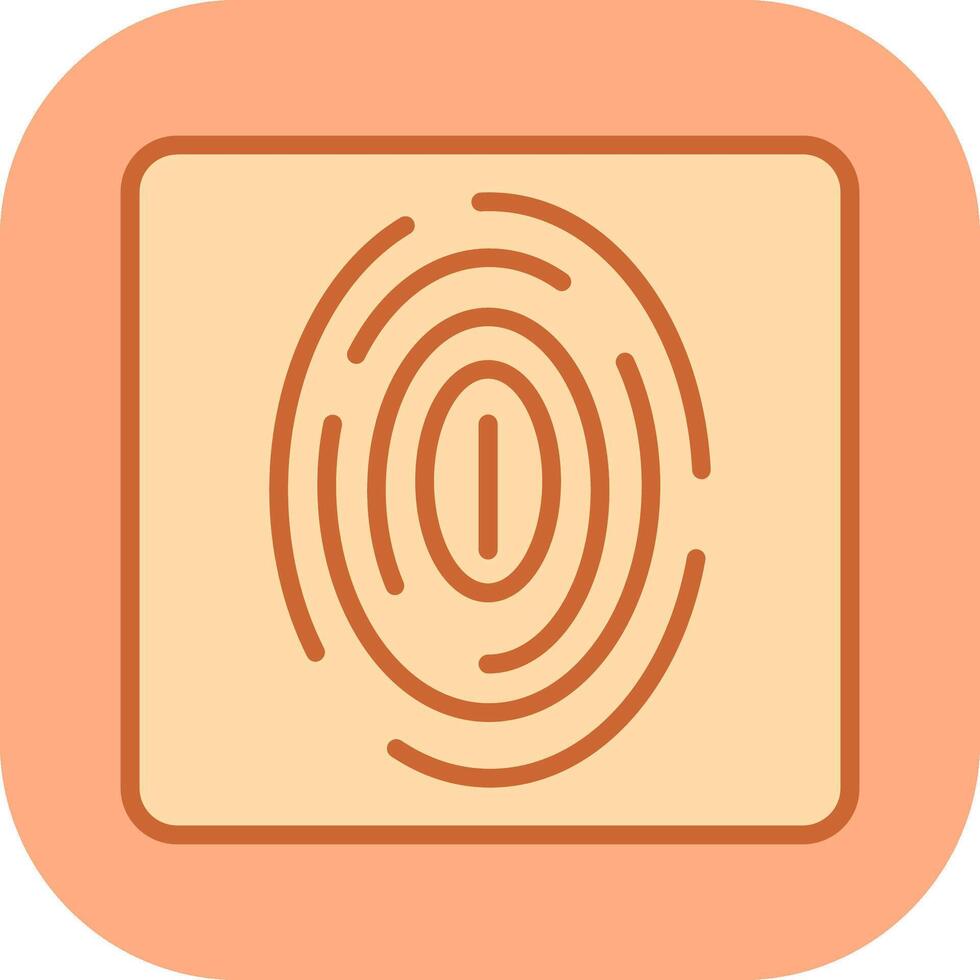 Fingerprint Vector Icon