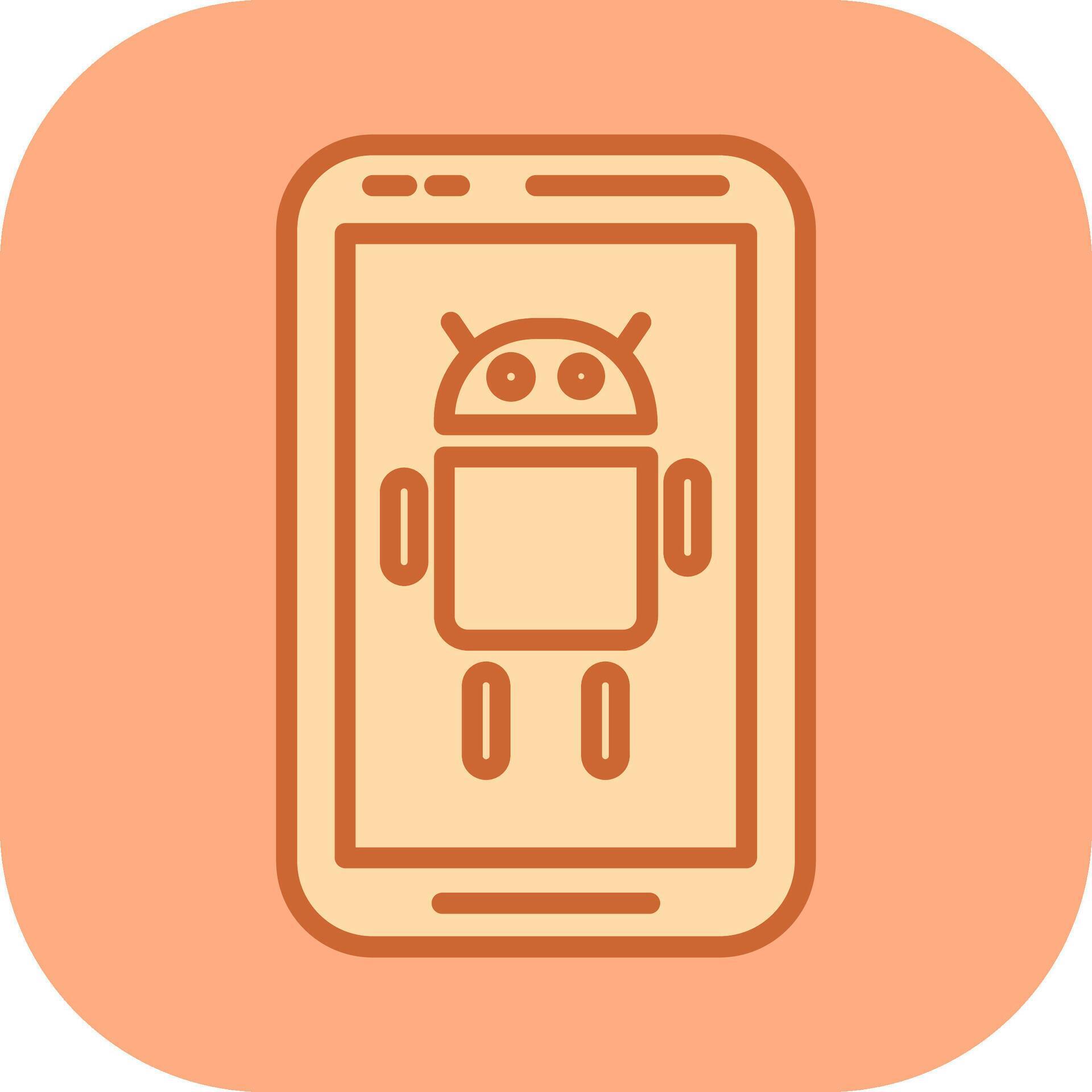 Android Vector Icon 41343932 Vector Art at Vecteezy