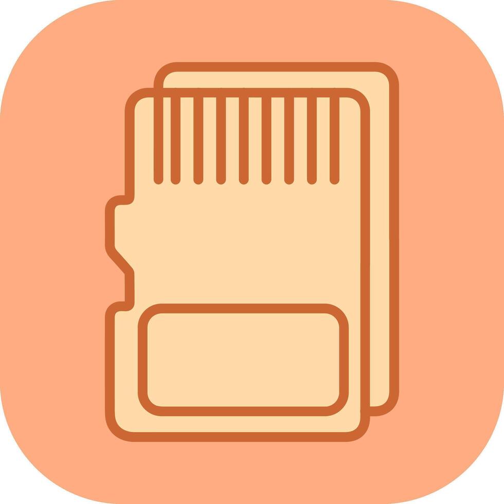 SD Card Vector Icon