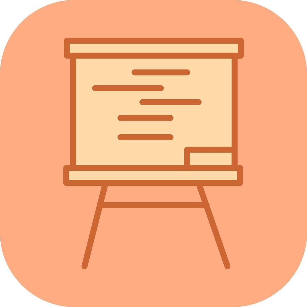 Whiteboard Vector Icon