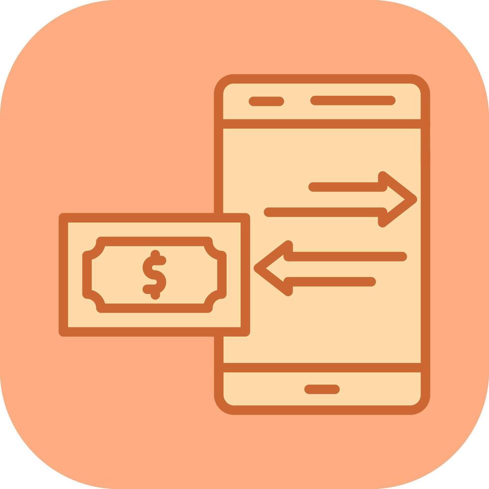 Money Transfer Vector Icon