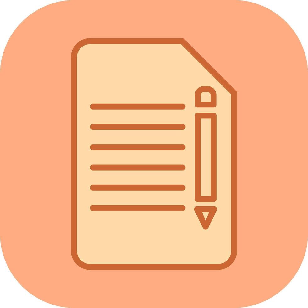 Edit Document Vector Icon