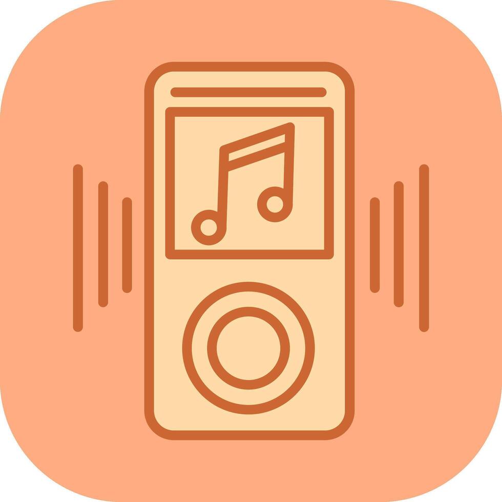 icono de vector de mp3