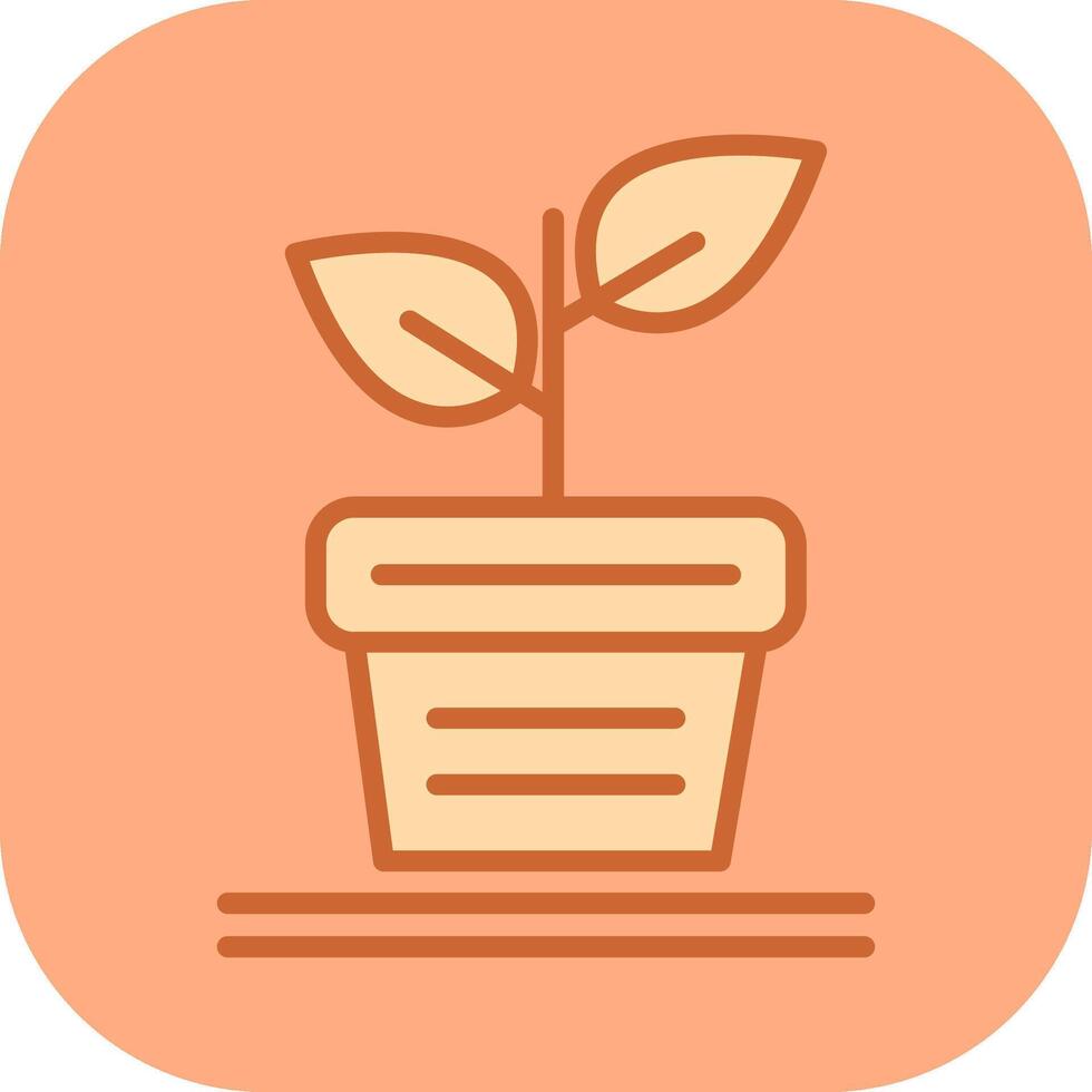 Plant Pot Vector Icon