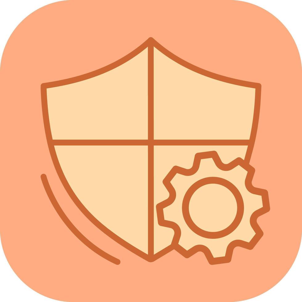 Shield Settings Vector Icon