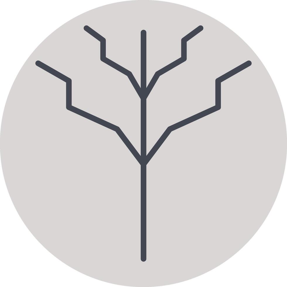 Tree with no leaves Vector Icon