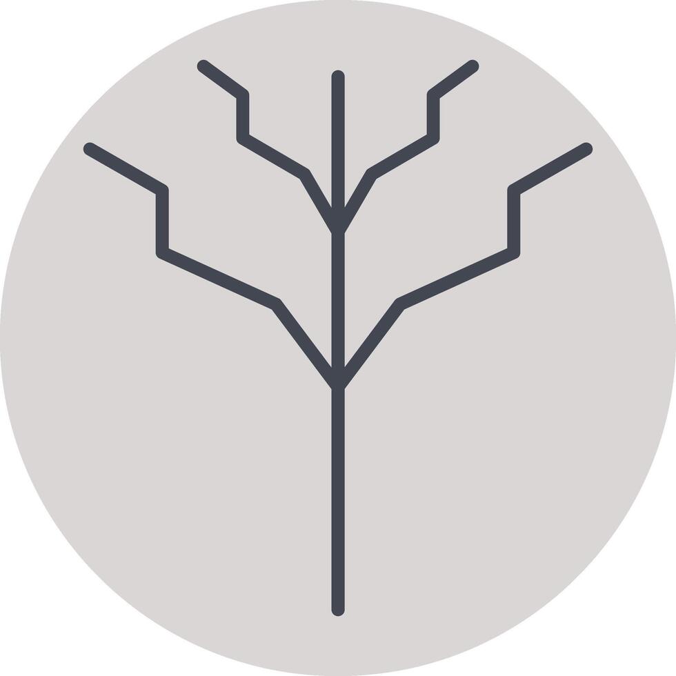 Tree with no leaves Vector Icon