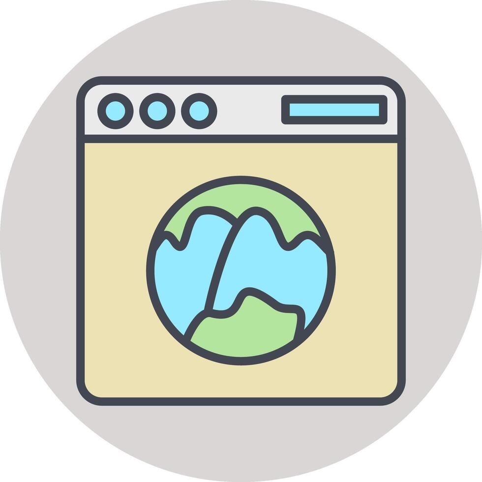 Browser Vector Icon