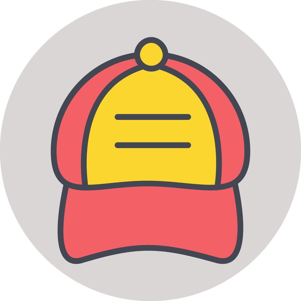 P Cap Vector Icon