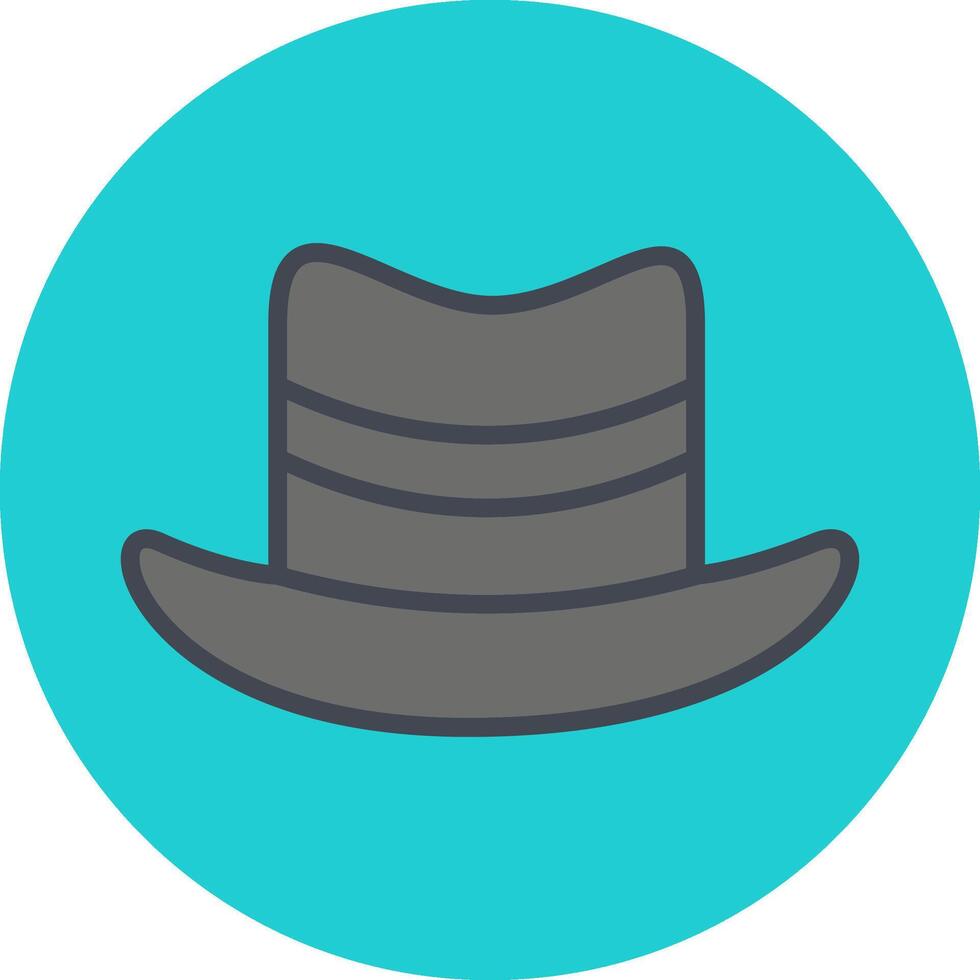 sombrero vi vector icono