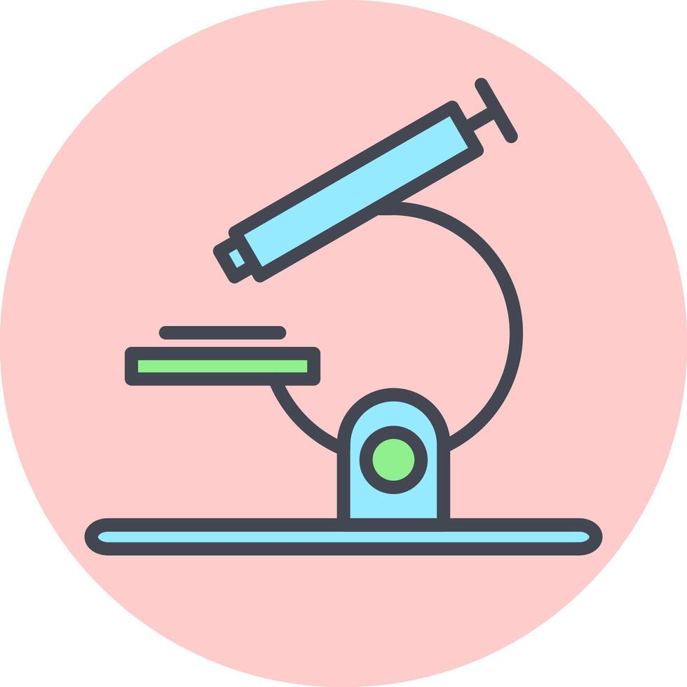 Microscope Vector Icon