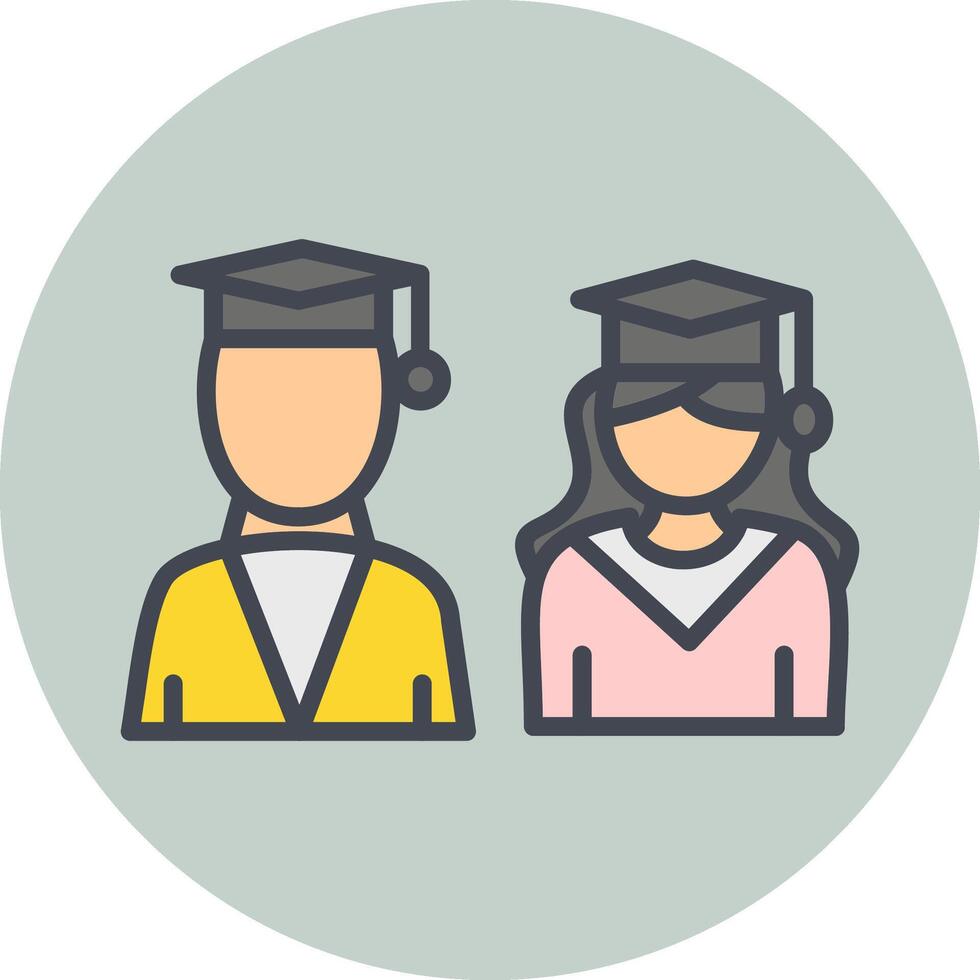 Graduates Vector Icon