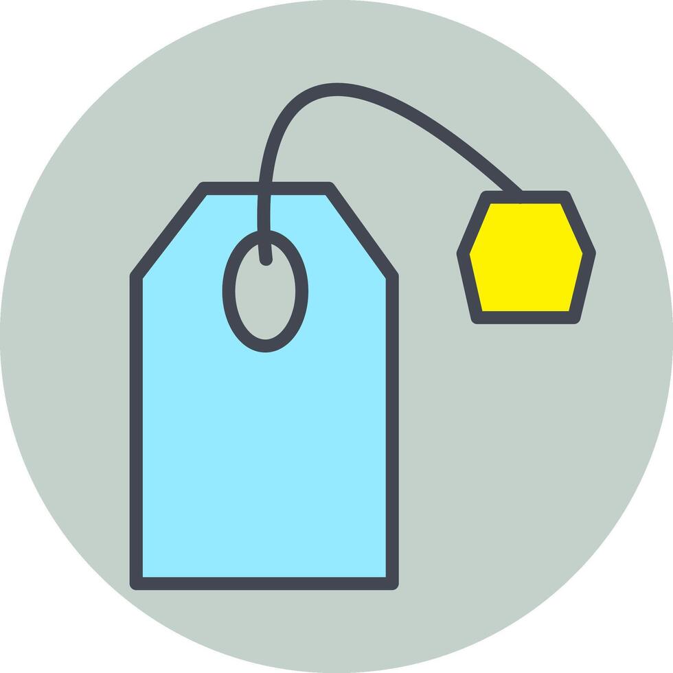 Tea Bag Vector Icon