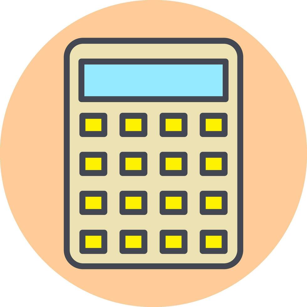 Calculator Vector Icon