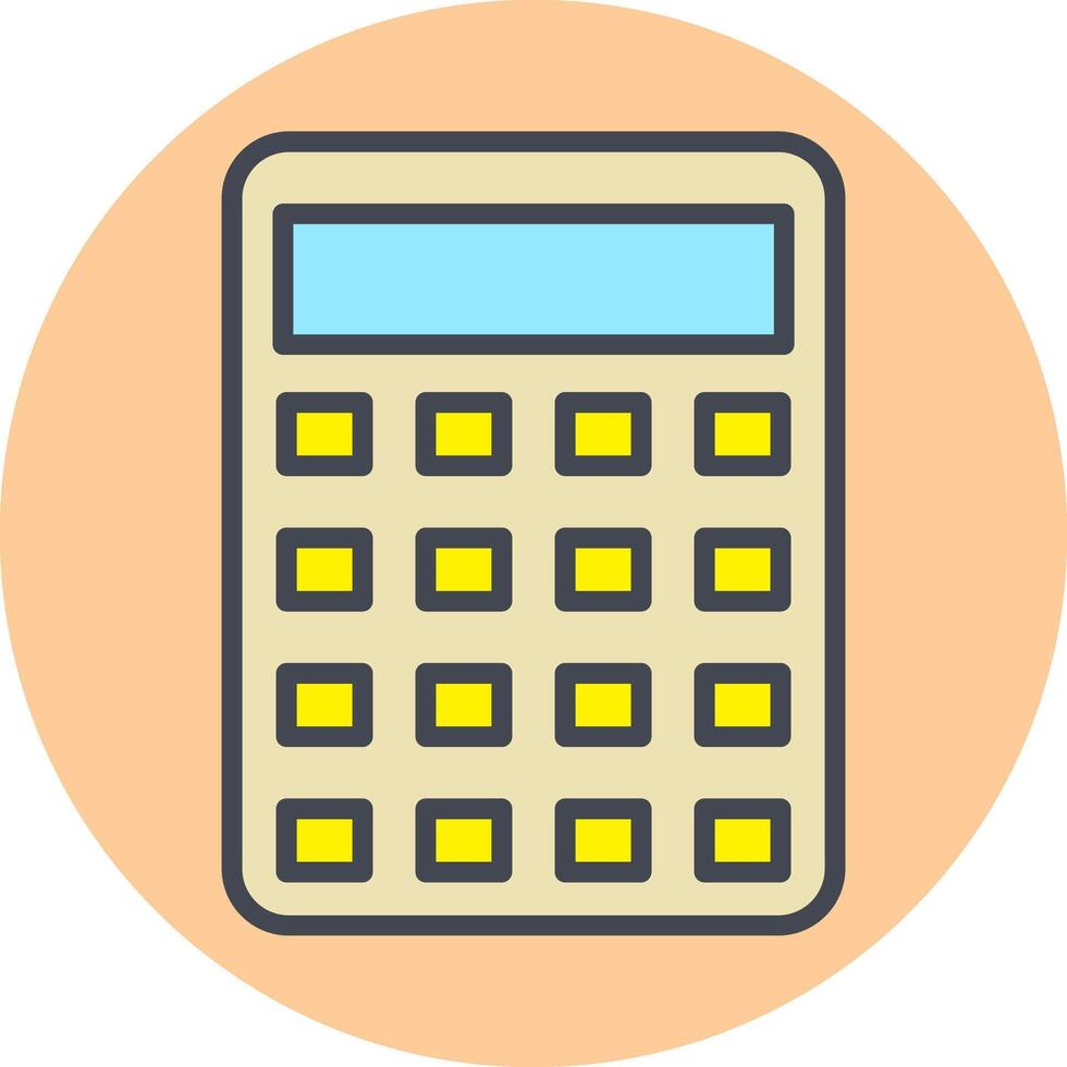 Calculator Vector Icon