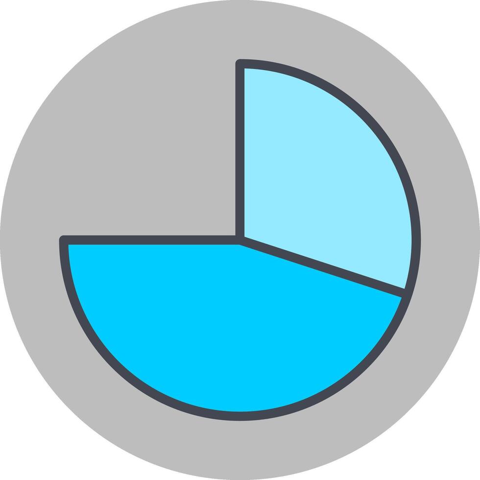 Pie Chart Vector Icon