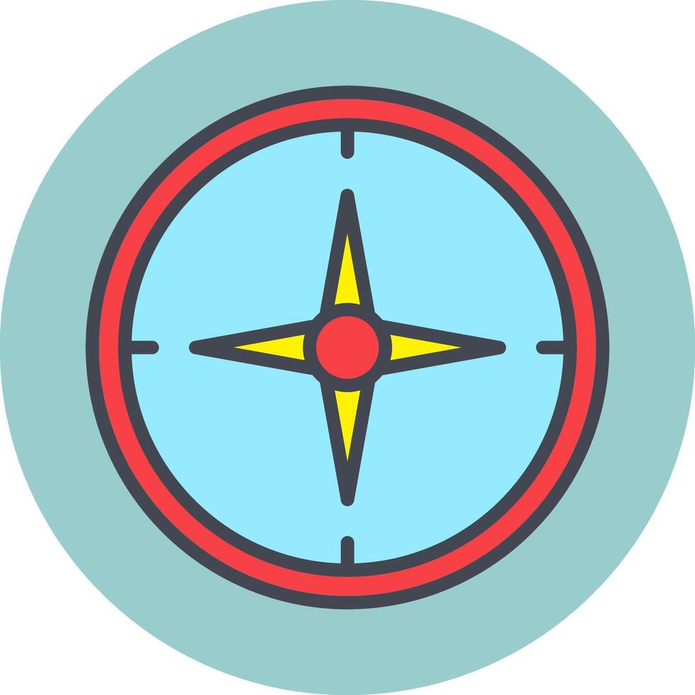 Compass Vector Icon