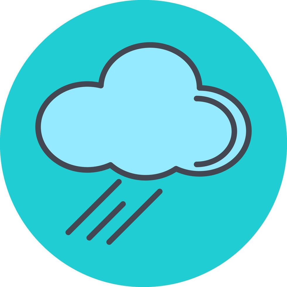 Rain Vector Icon