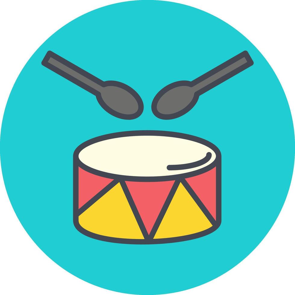 Drum Vector Icon