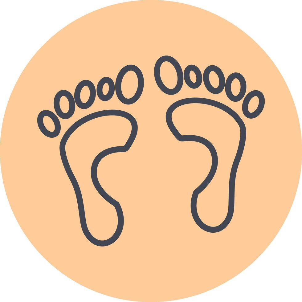 Foot X ray Vector Icon