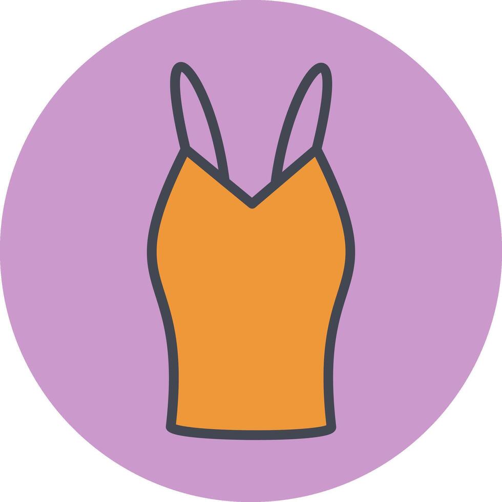 Ladies Vest Vector Icon