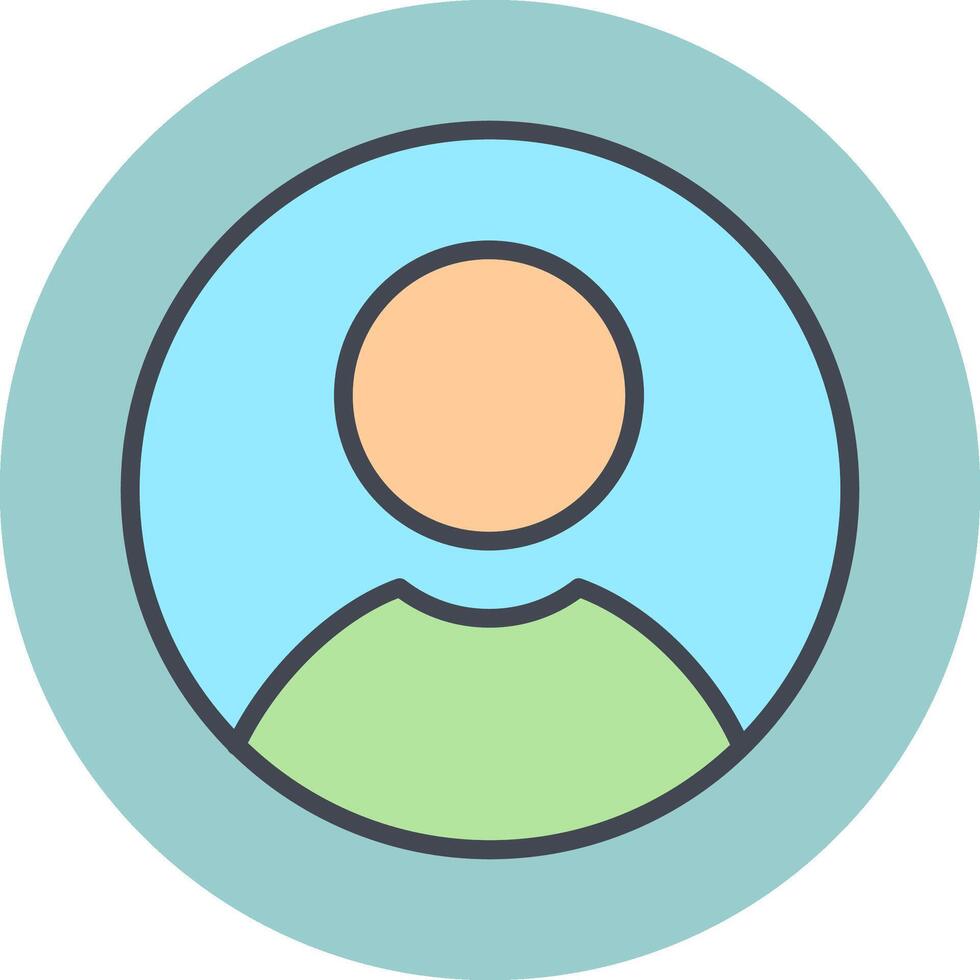 Male Profile Vector Icon