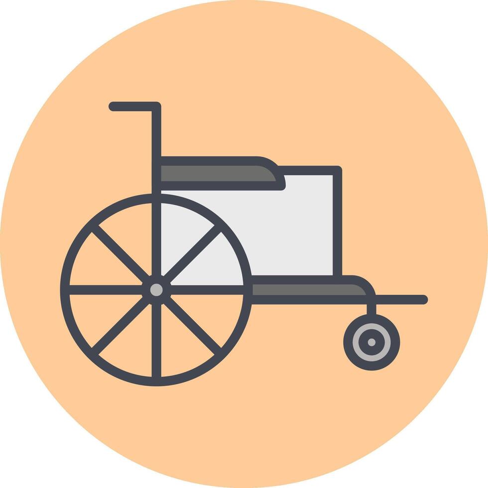 Wheelchair Vector Icon