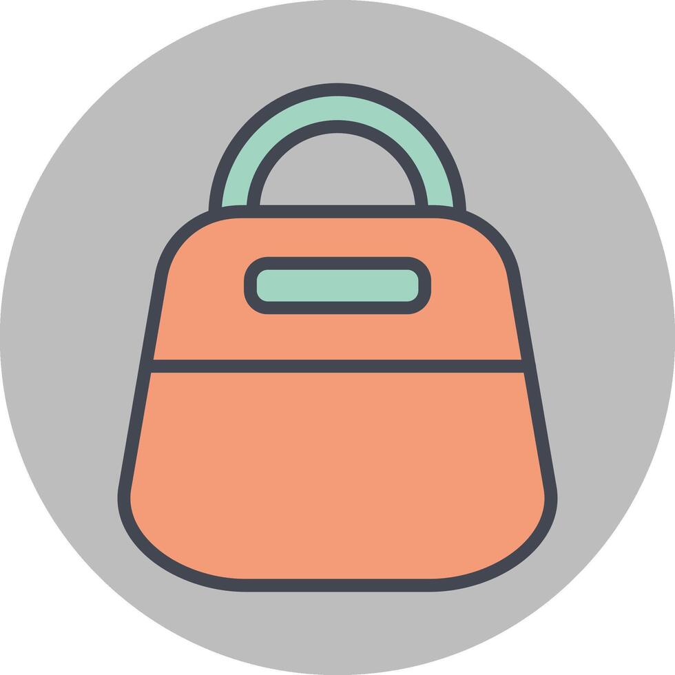 icono de vector de bolsa