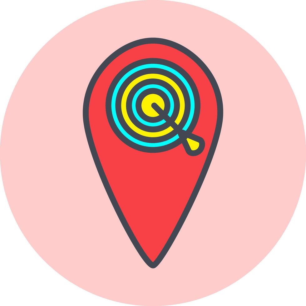 Target Location II Vector Icon