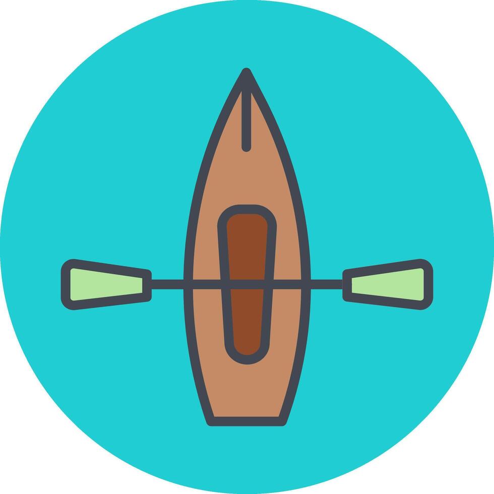 Kayak Vector Icon