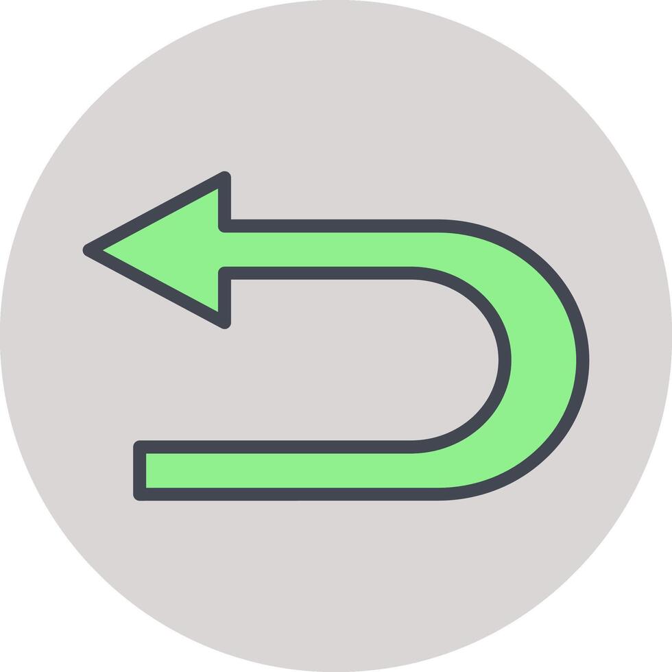 Arrow Back Vector Icon