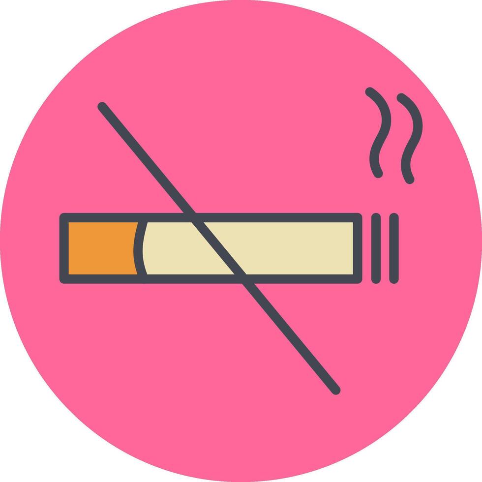 No Smoking Vector Icon