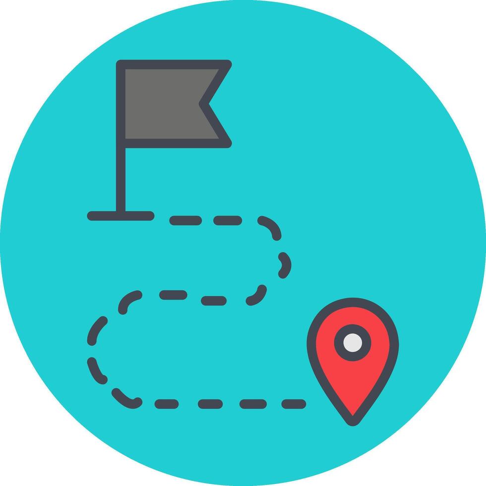 Google Map Vector Icon