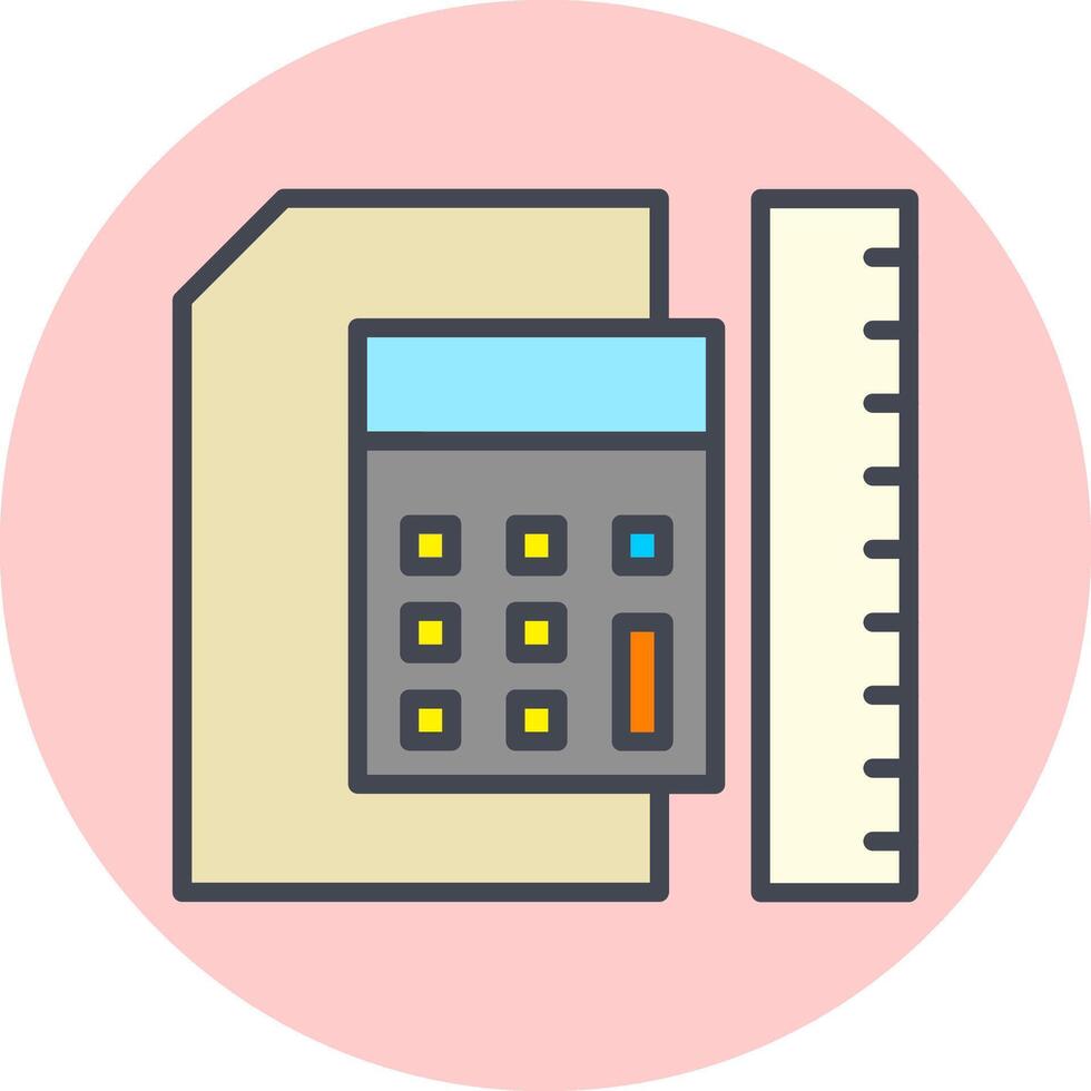 Ruler Vector Icon