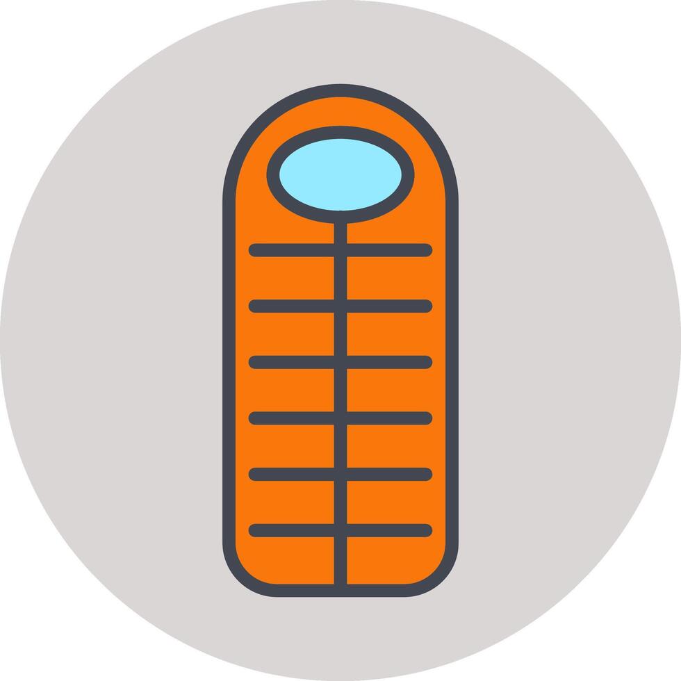 Sleeping Bag Vector Icon