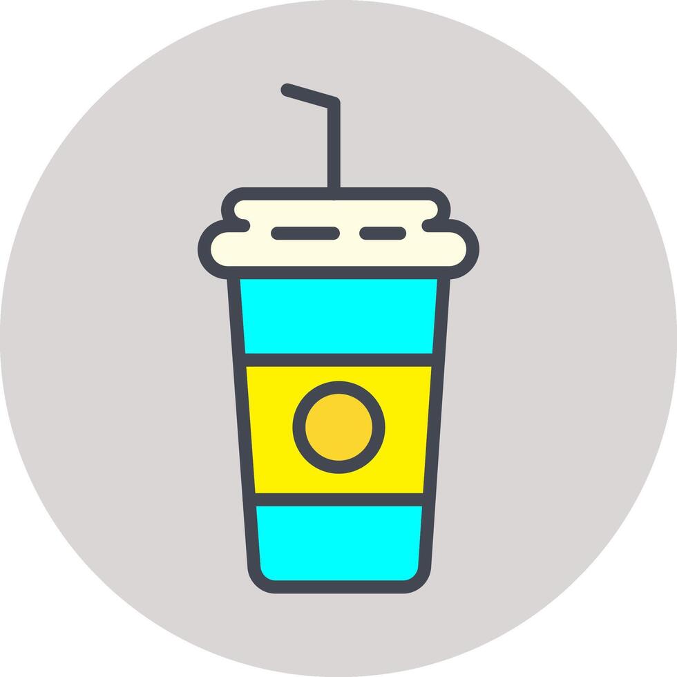 Milkshake Vector Icon